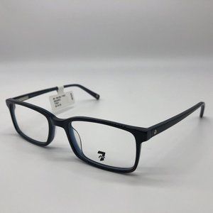 7 Fam Malibu Unisex Wayfarer Eyeglass Frames Navy Blue 54-17-140 New